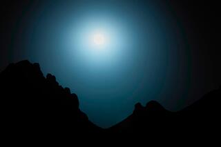 Blue Moon Desert; photograph by Nathan Larson.