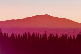 Canadian Summer — mountains; photograph by Nathan Larson.