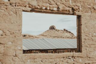 Desert Window; photograph by Nathan Larson.